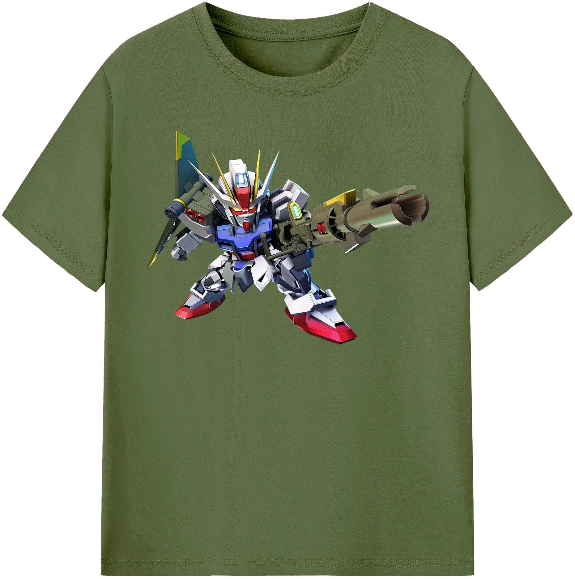 （画像用） 機動戦士ガンダム Mobile Suit Gundam 綿100％半袖Tシャツ（フロントプリント）